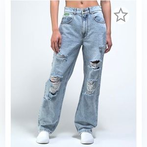 Empyre Tori Courtney Wash Skate Jeans
